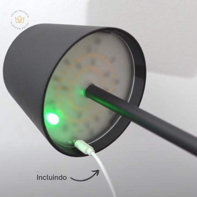 Luminária de Mesa Paris - Uma atmosfera confortável e sem fios em qualquer ambiente!
