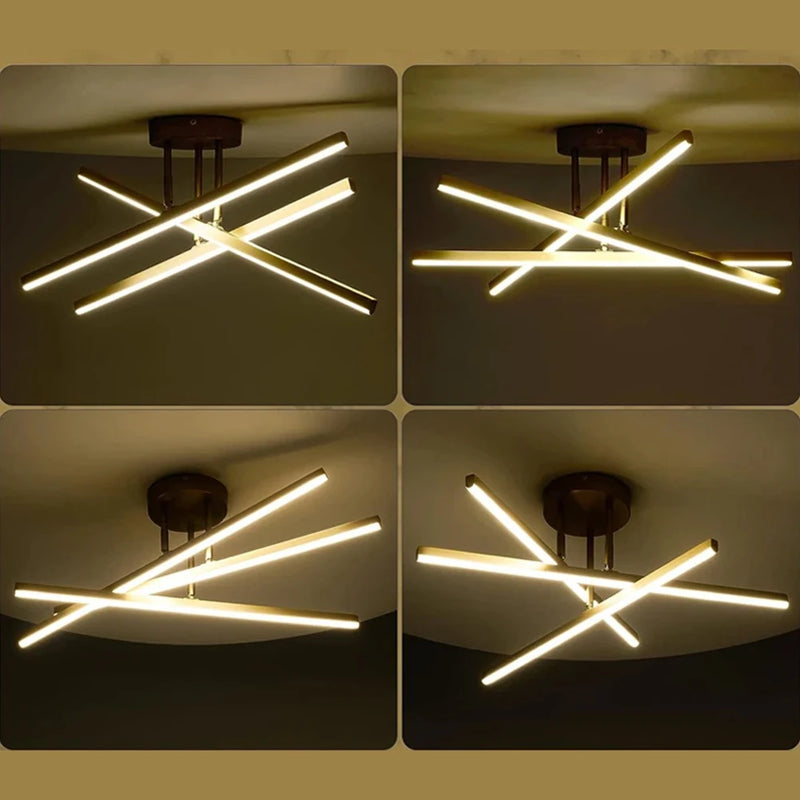 LUSTRE ZÊNITE LED MODERNO (Modelo Exclusivo)