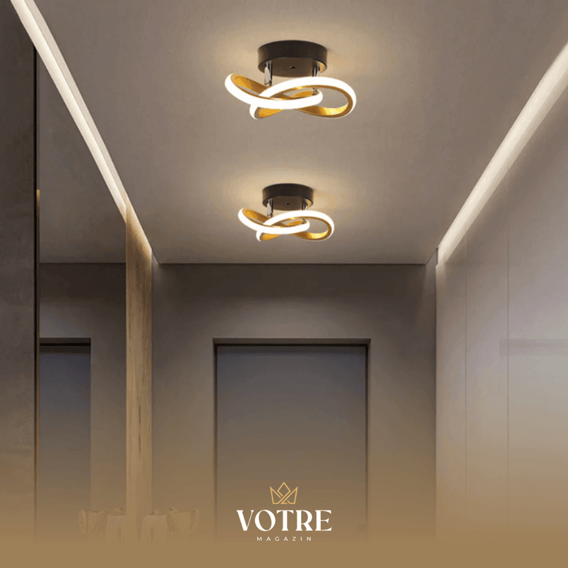 LUMINÁRIA LED MINIMALISTA DE TETO - Votre Magazin