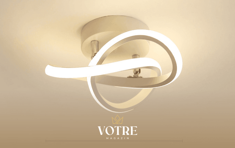 LUMINÁRIA LED MINIMALISTA DE TETO - Votre Magazin