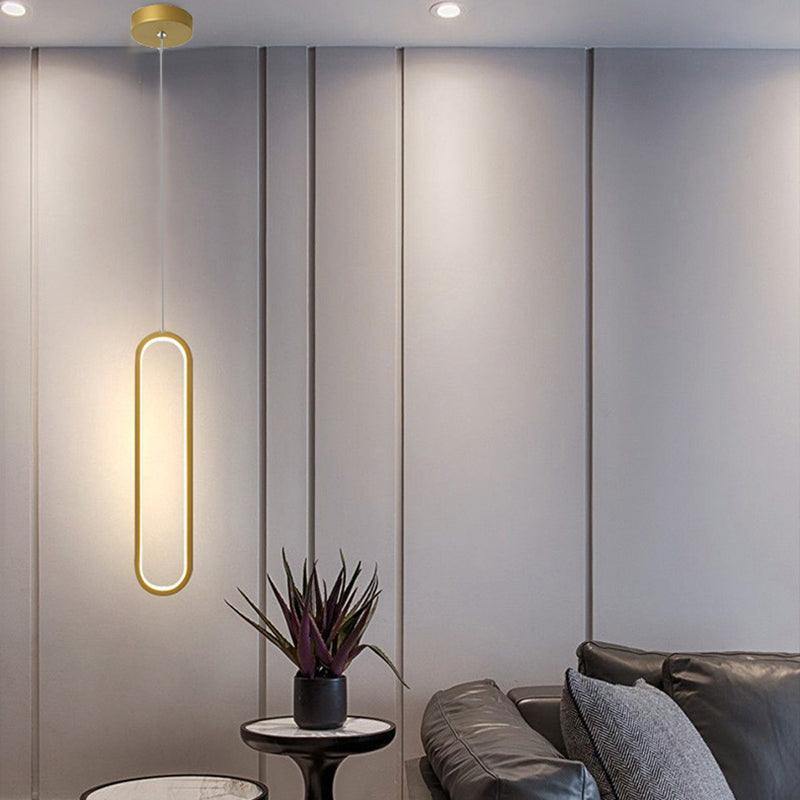 LUMINÁRIA PENDENTE LED MINIMALISTA - Votre Magazin