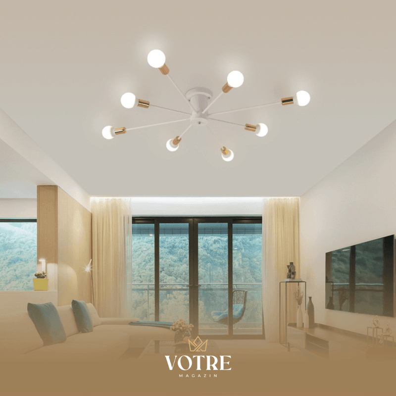 LUSTRE RETRÔ ESCANDINAVO - Votre Magazin